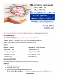 5º. Congreso Nacional de Enfermería en Salud Mental