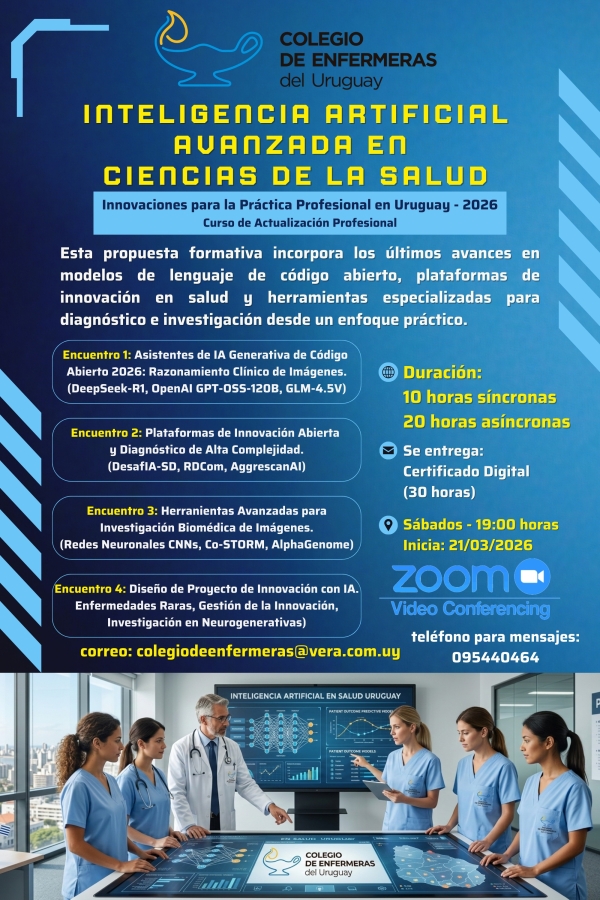 Inteligencia Artificial Avanzada en Ciencias de la Salud